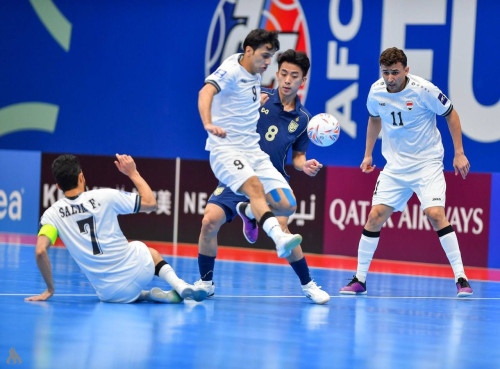 منتخب الصالات إلى نصف نهائي آسيا بعد فوز تاريخي على تايلند