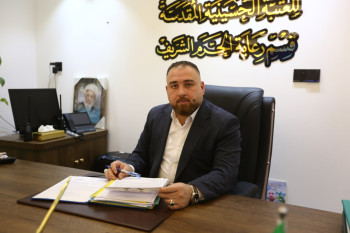 رعاية الحرم:مهامهم الخدمية تبدأ من قبة الامام الحسين الى الابواب والسراديب على مدار الساعة يوميا