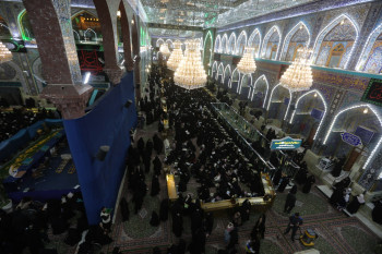 في خضم الظروف الحالية العصيبة.:مع احياء ليلة القدر دعوات بدفع البلاء وحفظ الاسلام واهله(صور)