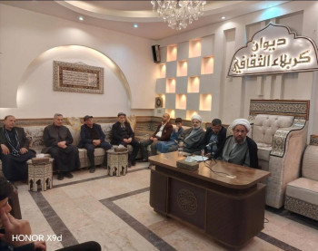 ندوة رمضانية في ديوان كربلاء الثقافي بعنوان: صلح الامام الحسن ع الاسباب والدوافع