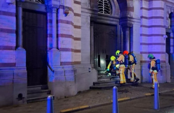 انفجار قرب كنيس يهودي في بلجيكا