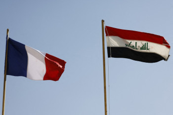 مباحثات عراقية فرنسية حول وقف الحرب واستقرار المنطقة