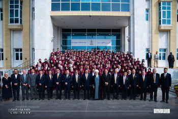 الكربلائي اعفى 40 طالبا منهم اجور الدراسة:العتبة الحسينية: (180) طبيبا سيتخرجون باول دفعة من جامعة وارث الانبياء