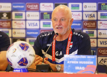 أرنولد: ثقتنا كبيرة بالتأهل وهدفنا إسعاد 46 مليون عراقي