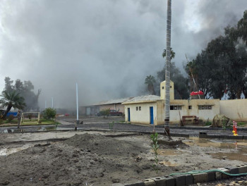 استشهاد واصابة 20 مقاتلا من الجيش بقصف استهدف مستوصف الحبانية العسكري