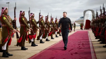 زيلينسكي في الأردن لعقد "اجتماعات مهمة" بشأن "الأمن"