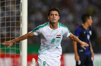 ابراهيم بايش: سنرفع اسم العراق عالياً في كأس العالم