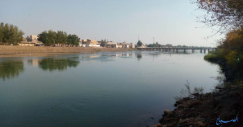 الأمطار تنعش بحر النجف