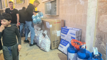 بالفيديو:العتبة الحسينية توزع حزمة من المساعدات المعيشية على النازحين اللبنانيين  في مدن عدة