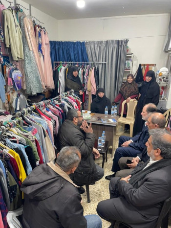 مدير مكتب السيد السيستاني في لبنان يجول على عدد من الجمعيات الخيرية والمبادرات الناشطة في خدمة النازحين