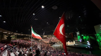 إحياء اربعينية شهداء ايران في تركيا