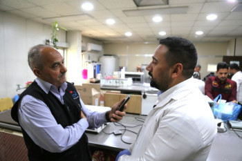 له بصمة طبية في كل زيارة.. مختبر مستشفى السفير بكربلاء يجرى الاف التحليلات التشخيصية لمرضى المحافظات