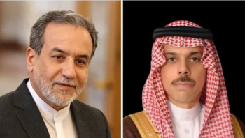 وزيرا خارجية ايران والسعودية يبحثان تطورات وقف إطلاق النار بين واشنطن وطهران