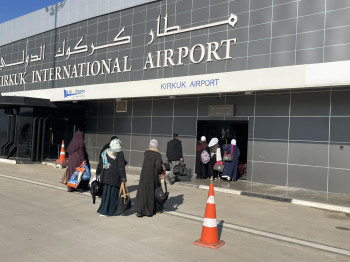 استئناف الرحلات الجوية في مطار كركوك الدولي
