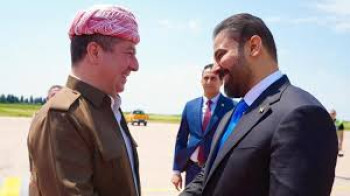رئيس الوزراء المُكلَّف يصل إلى أربيل للتباحث مع قادة كردستان بشأن تشكيل الحكومة المقبلة