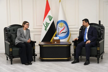 وزير العدل ورئيسة اللجنة الدولية للصليب الأحمر يبحثان ملف السجناء المنقولين من سوريا