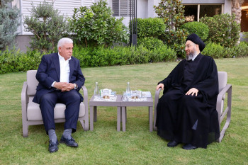 الحكيم يجدد دعمه لحكومة الزيدي ويؤكد على استكمال الكابينة الوزارية