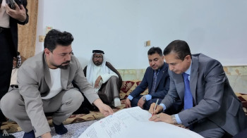 محافظ ذي قار يطلق رسمياً مشروع تمليك العشوائيات وتحويلها إلى مناطق نظامية