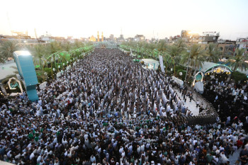 خطيب صلاة الاضحى في كربلاء.. اقول لمن يهمهم الامر استفيدوا من مدرسة الشعب العراقي وخففوا عن كاهل المحرومين