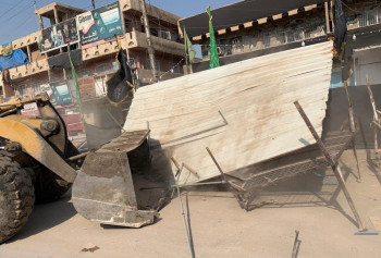 أمانة بغداد: مستمرون برفع التجاوزات وتنظيم عمل البسطات في الكرادة