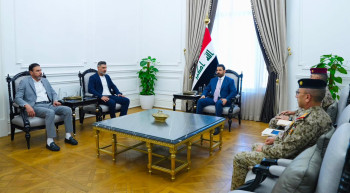 الزيدي ووفد الصدر يبحثان انضمام سرايا السلام للقوات الأمنية