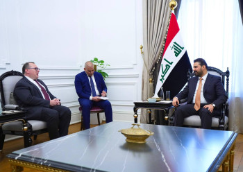 الزيدي يستقبل القائم بأعمال السفارة الأمريكية ويؤكد على إدامة العمل المشترك في إطار اتفاقية الإطار الاستراتيجي