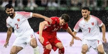 استعدادا لكأس العالم:الاردن يخسر امام منتخب سويسرا ودياً  باربع اهداف