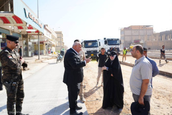 يربط 4 أحياء بالحزام الأخضر.. الخطابي يتفقد مراحل تنفيذ أكبر الشرايين المرورية الجديدة في كربلاء