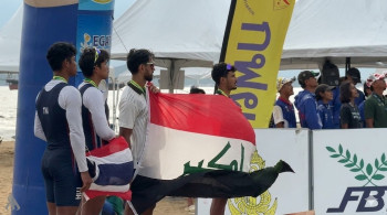 منتخب التجديف يحرز برونزية بطولة آسيا الشاطئية في تايلند