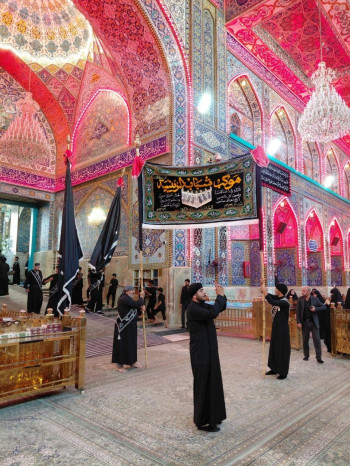 منح  (746) موافقة لزيارة العاشر من المحرم.: قسم الشعائر والمواكب الحسينية: (14) الف موكب شارك في الزيارة الاربعينية
