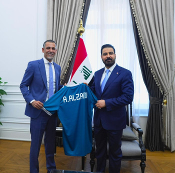 الزيدي يلتقي يونس محمود ويبحث استعدادات المنتخب العراقي للمونديال