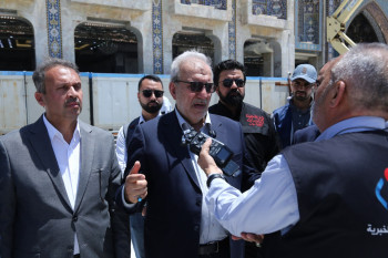 انجاز مسار ركضة طويريج .. امين عام العتبة الحسينية: مراسيم استبدال الراية اصبحت وقعا عالميا