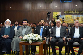 الفياض يطالب بنقل معسكرات الحشد خارج المدن