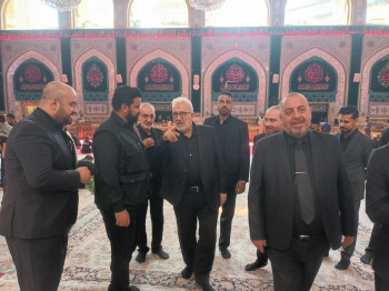 تفقد الابواب ومسارات الزائرين.... الامين العام للعتبة الحسينية: سخرنا جميع الامكانات لتقديم افضل الخدمات للزائرين