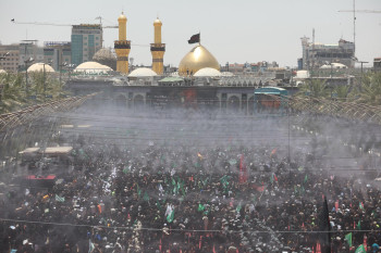 ملايين الحناجر تصرخ "لبيك يا حسين" في عزاء ركضة طويريج المليوني (صور)