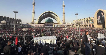 بدء مراسم تشييع السيد خامنئي في طهران