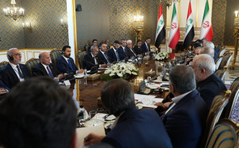 خلال زيارة الزيدي لطهران: ايران والعراق يدعوان الى امن واستثمار مشترك