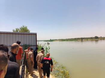 بعد جهود بحث مكثفة استمرت ثلاثة أيام.. العثور على جثمان الغريق آمر اللواء (103)