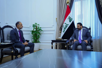 السفير البريطاني للزيدي: ندعم جهود الحكومة العراقية في محاربة الفساد وحصر السلاح بيد الدولة