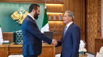زيدان والشرع يؤكدان على تعزيز التعاون القضائي والقانوني