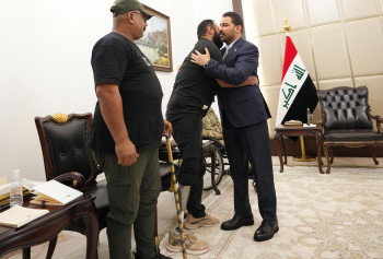 الزيدي يوجه بالاهتمام بملف جرحى الحشد الشعبي وتوفير أفضل الخدمات لهم