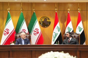 دبلوماسية الخرائط.. رئيس البرلمان العراقي يرد على نظيره الإيراني بصورة مثيرة