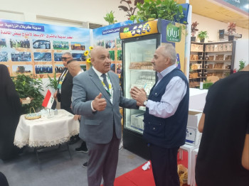 خلال مشاركتها في الاسبوع الزراعي (17).. زراعة كربلاء: الانتاج الزراعي في المحافظة اصبح يسد ثلثي سلة العراق الغذائية