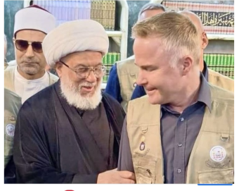 سياسي الماني زار كربلاء مؤخرا :ديفد مولر يتحدث عن تجربته في كربلاء ولقائه بممثل السيستاني