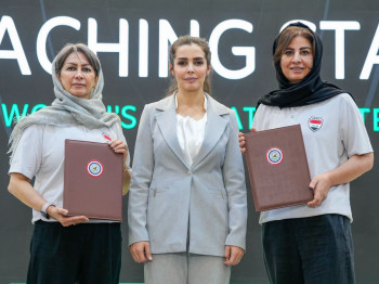 ملاك تدريبي إيراني يقود منتخبي الناشئات والواعدات العراقيات بكرة القدم