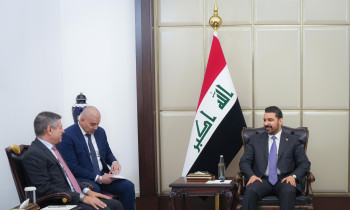 الزيدي يستقبل القائم بالأعمال الأمريكي لدى العراق