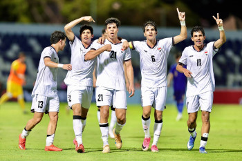العراق يمطر شباك  تايلاند ويتأهل إلى نهائيات آسيا للشباب