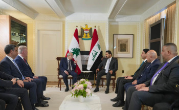 الزيدي يستقبل نواف سلام.. تأكيد عراقي على دعم لبنان وتعزيز التعاون المشترك