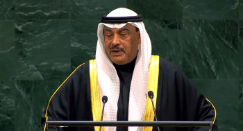 ولي عهد الكويت: نشيد بخطوات الزيدي لحصر السلاح بيد الدولة