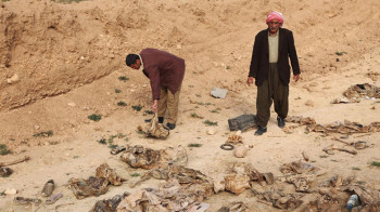 رفات 25 ضحية من مجزرة داعش تعود إلى سنجار بعد أكثر من 6 سنوات